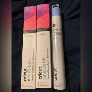 Cricut Infusible Ink and Cricut Stencil Film OBO
